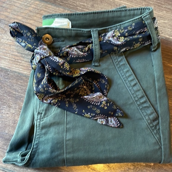 Anthropologie Denim - ANTHROPOLOGIE Jeans w/Paisley Belt